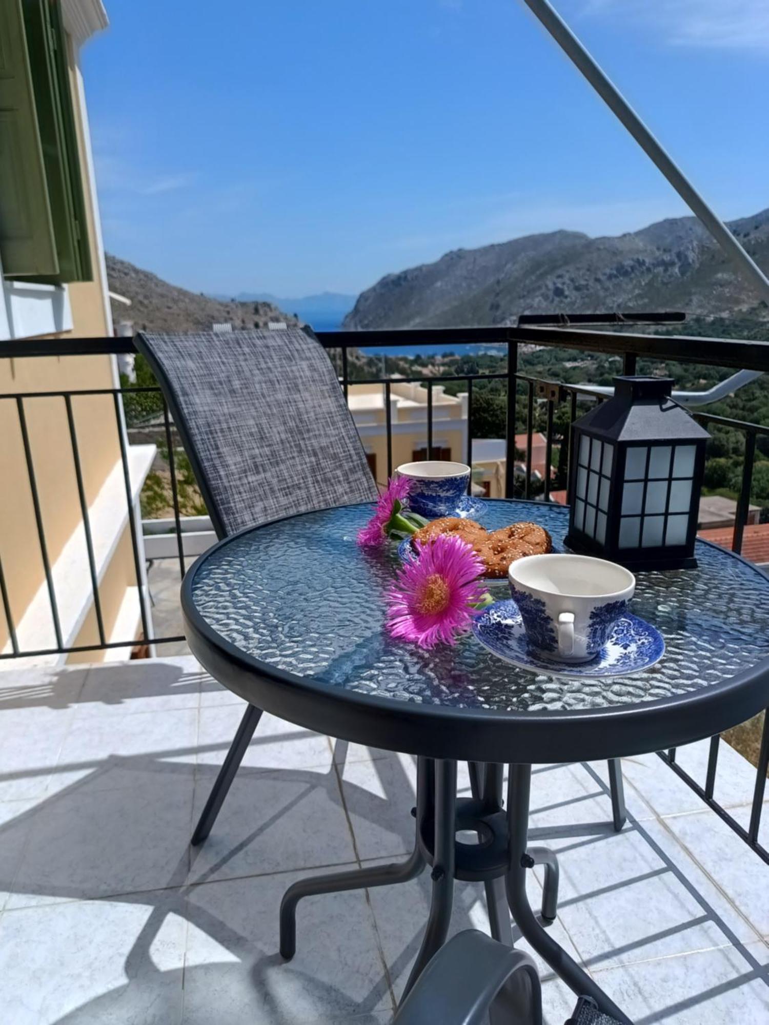 Zoe Apartments Symi Bagian luar foto